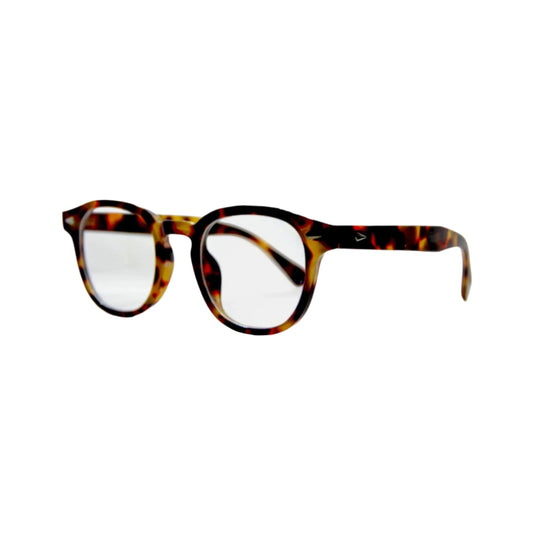 Lisbon Collection | Blue Light Blocking Glasses with Stylish Round Frame – Reduce Eye Strain and Improve Sleep Quality 1